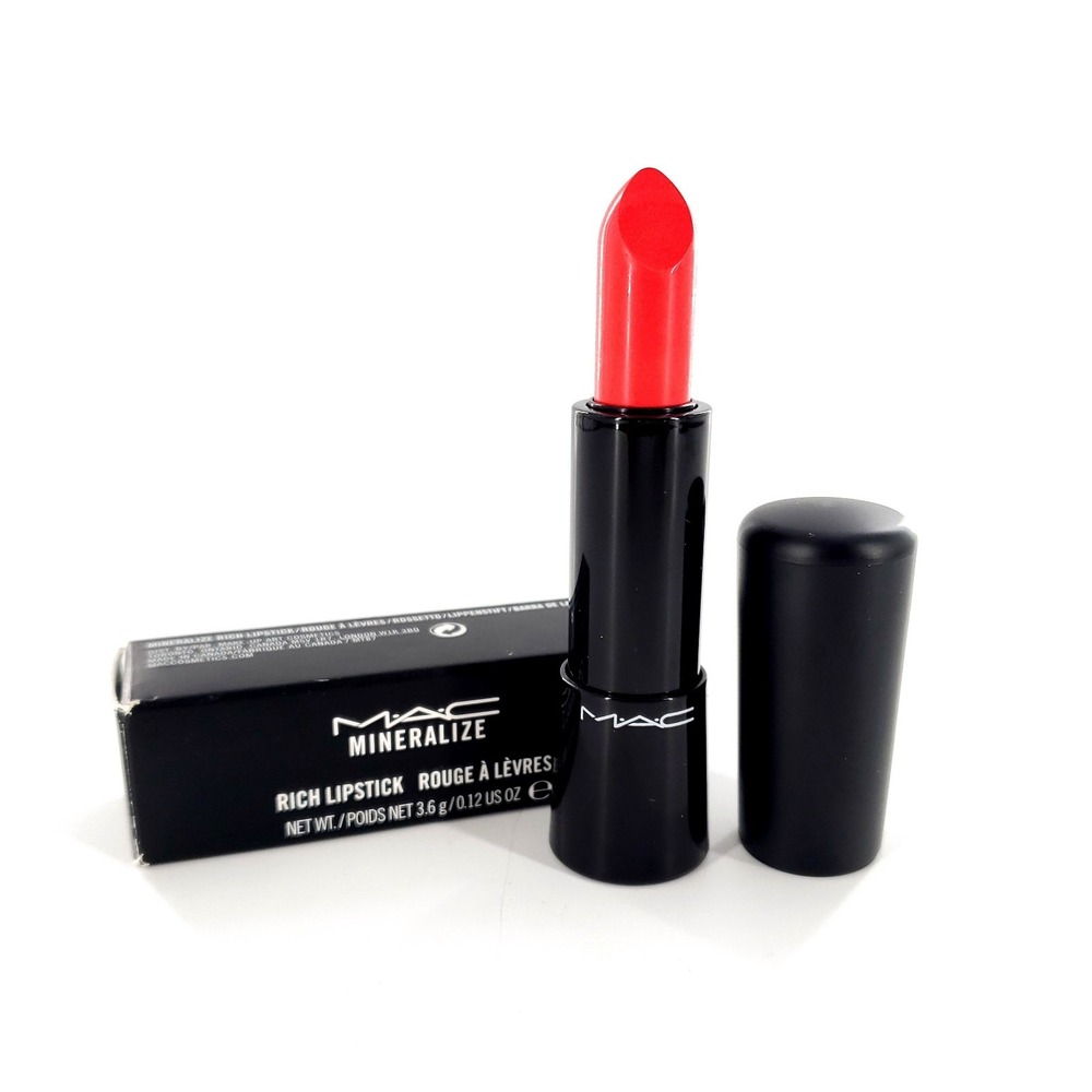MAC Mineralize Rich Lipstick Lady At Play 3.6g 0.12oz New w/ Box